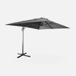 Rechthoekige parasol 3x4m