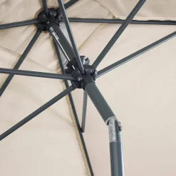 Rechthoekige parasol 2x3m met centrale mast