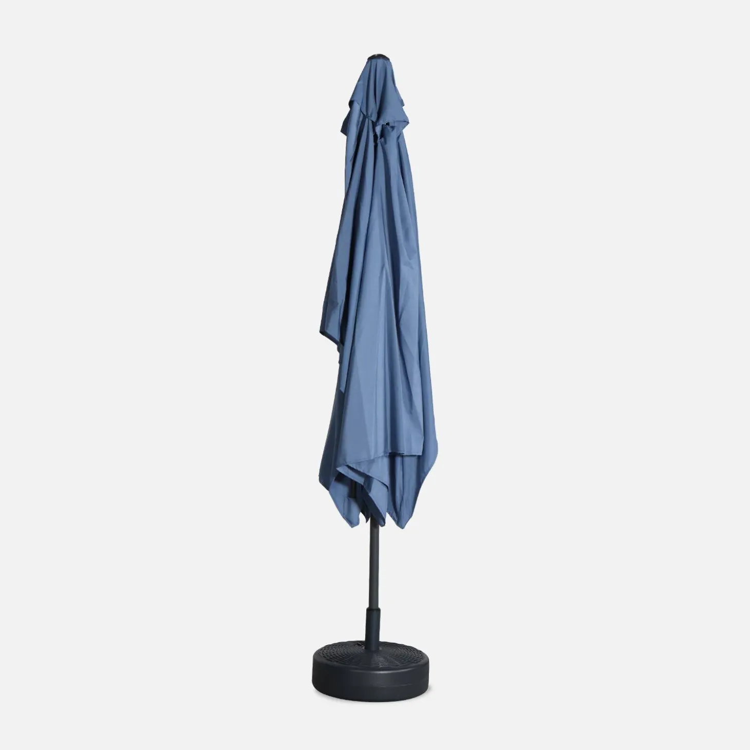 Rechthoekige parasol 2x3m met centrale mast