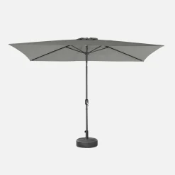 Rechthoekige parasol 2x3m met centrale mast