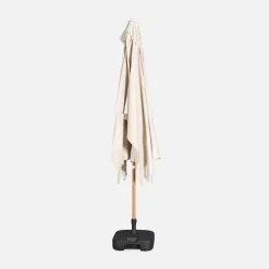 Rechthoekige parasol 2x3m met centrale mast