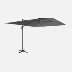 Rechthoekige zweefparasol 3x4m