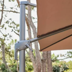 Rechthoekige zweefparasol 3x4m