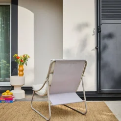 Relaxfauteuils van staal (set van 2)