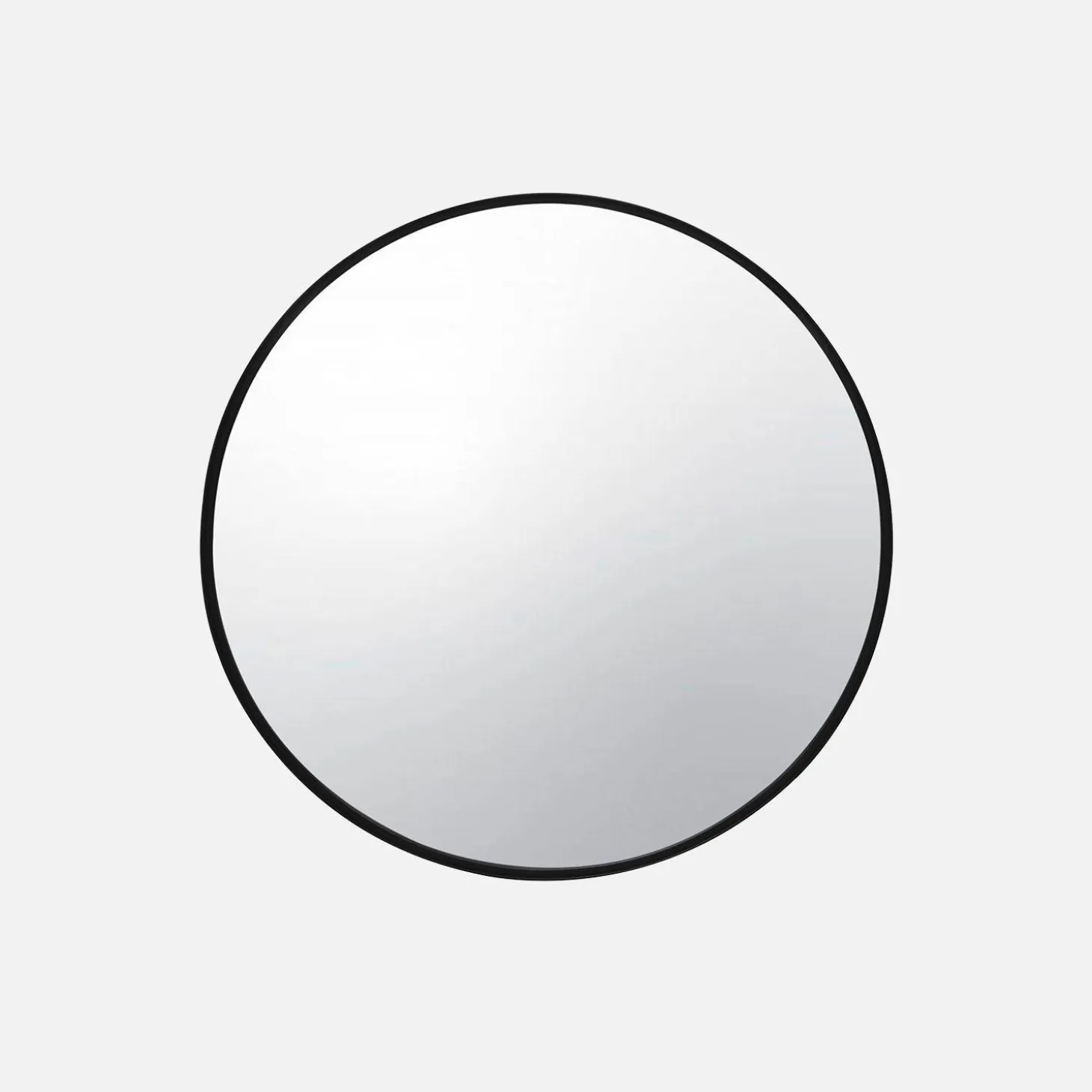 Ronde metalen spiegel Ø60cm