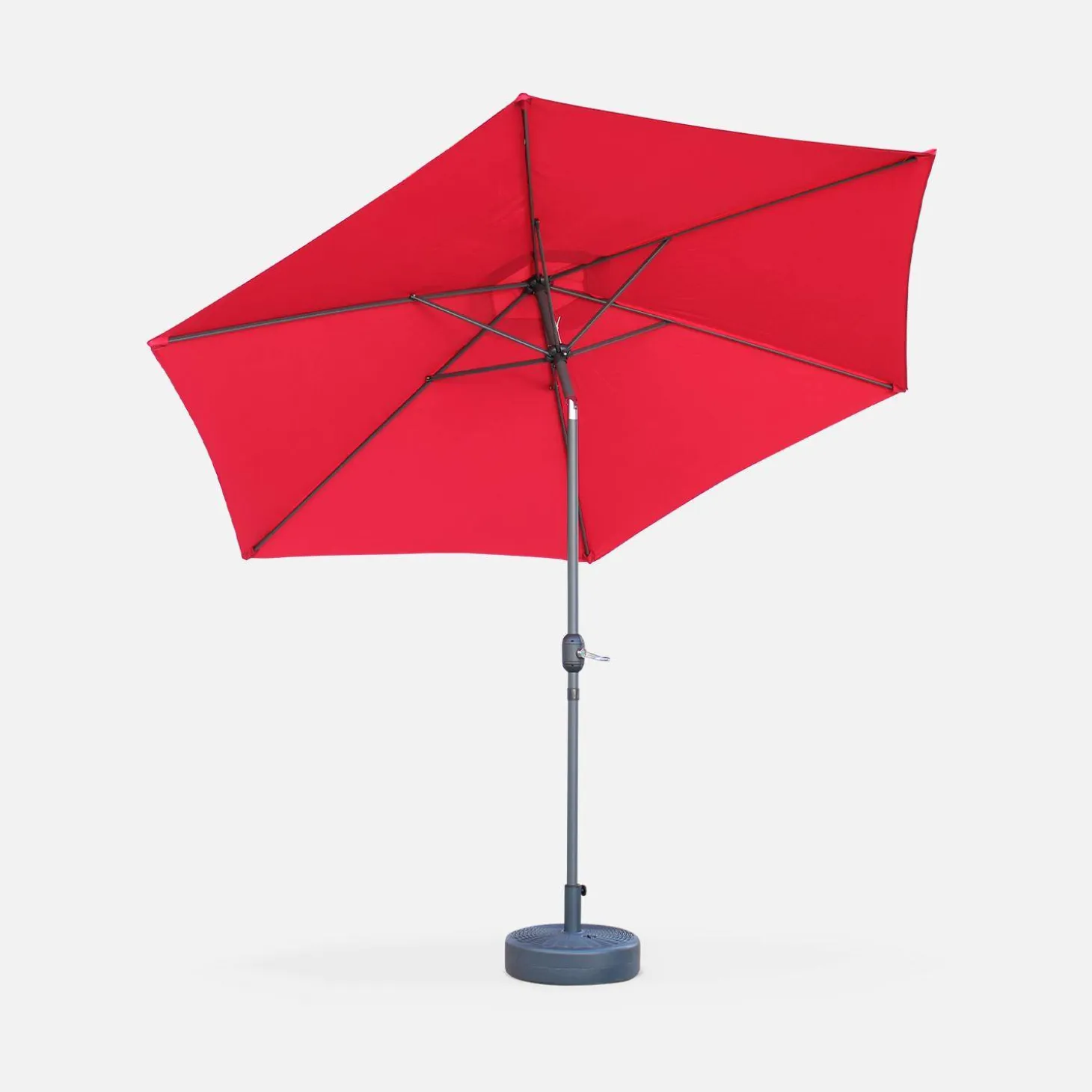 Ronde parasol 3m met centrale mast