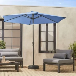 Ronde parasol 3m met centrale mast