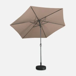 Ronde parasol 3m met centrale mast