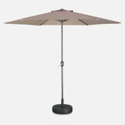 Ronde parasol 3m met centrale mast