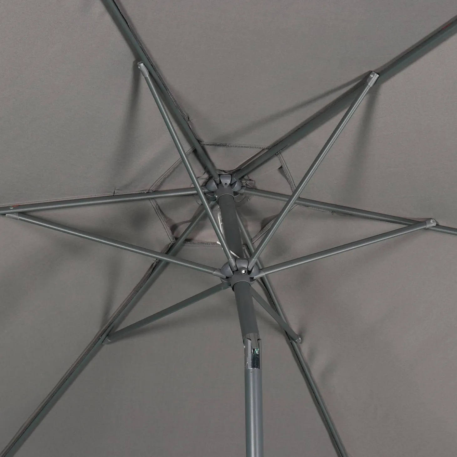 Ronde parasol 3m met centrale mast