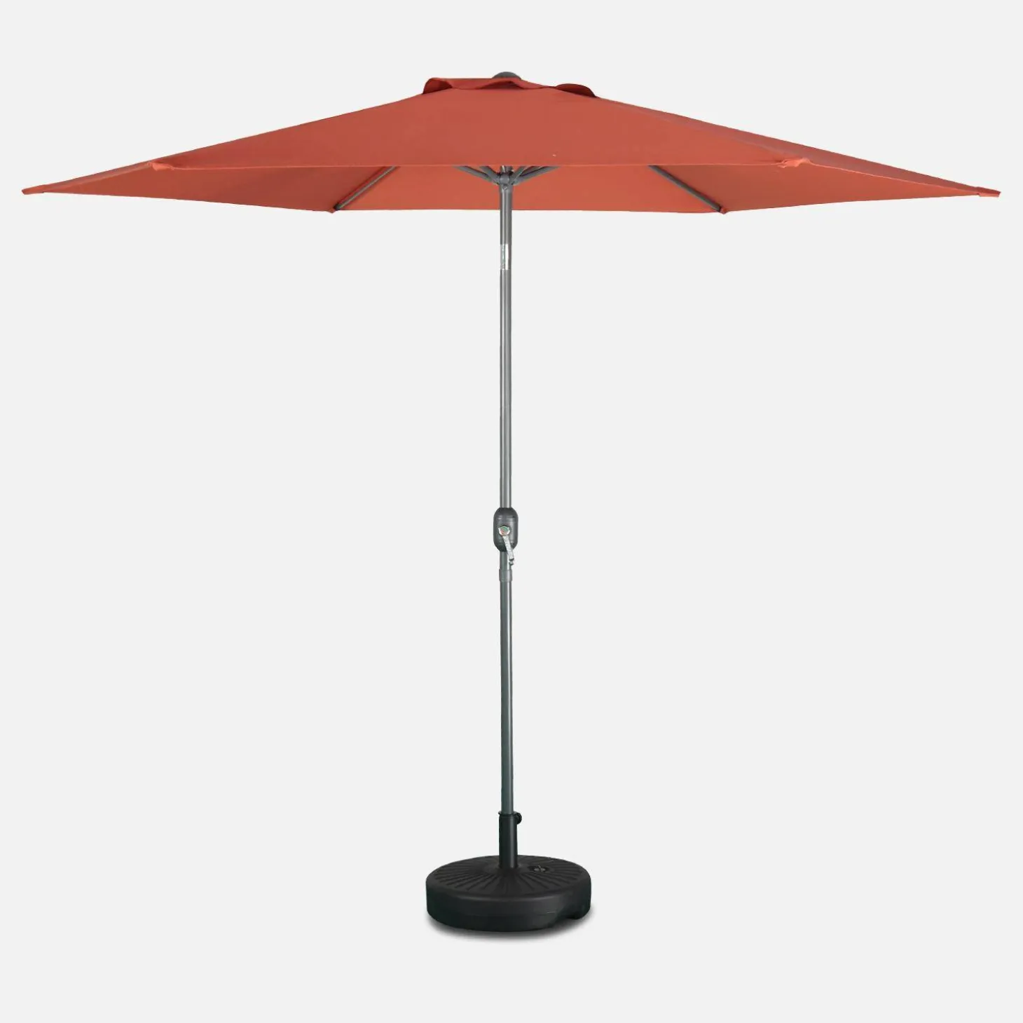Ronde parasol 3m met centrale mast