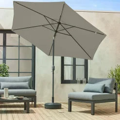 Ronde parasol 3m met centrale mast