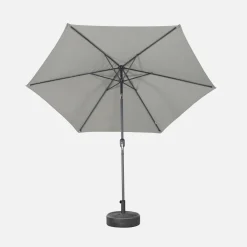 Ronde parasol 3m met centrale mast