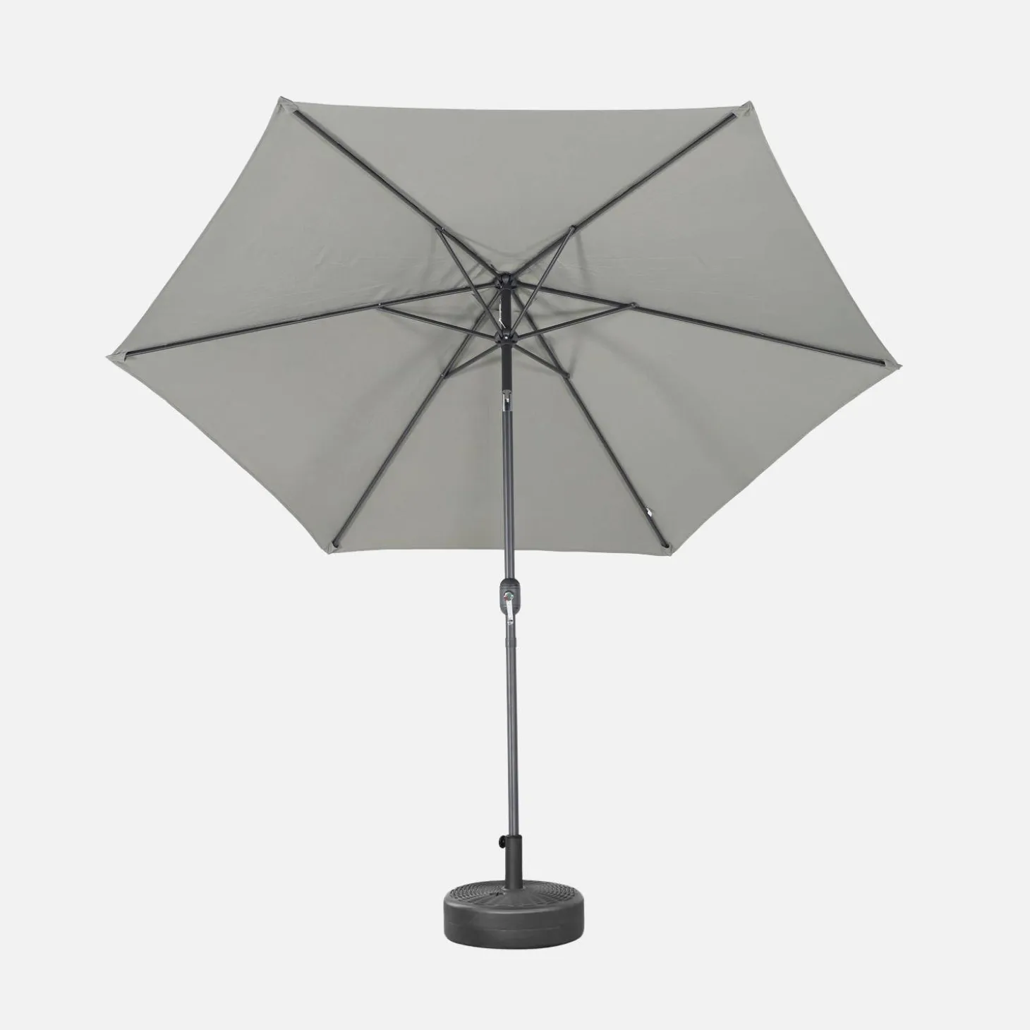 Ronde parasol 3m met centrale mast