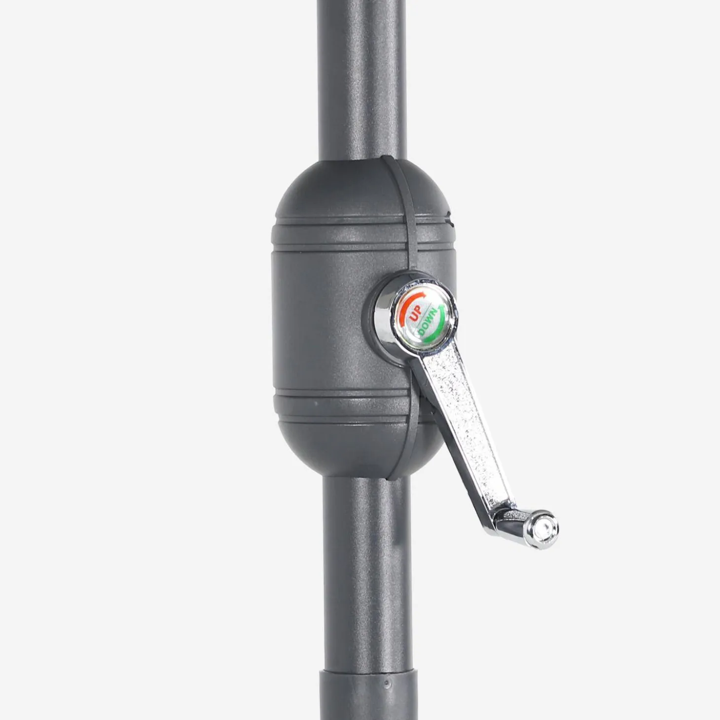 Ronde parasol 3m met centrale mast