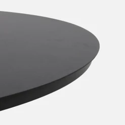 Ronde tuintafel van aluminium en glas met 6 stoelen