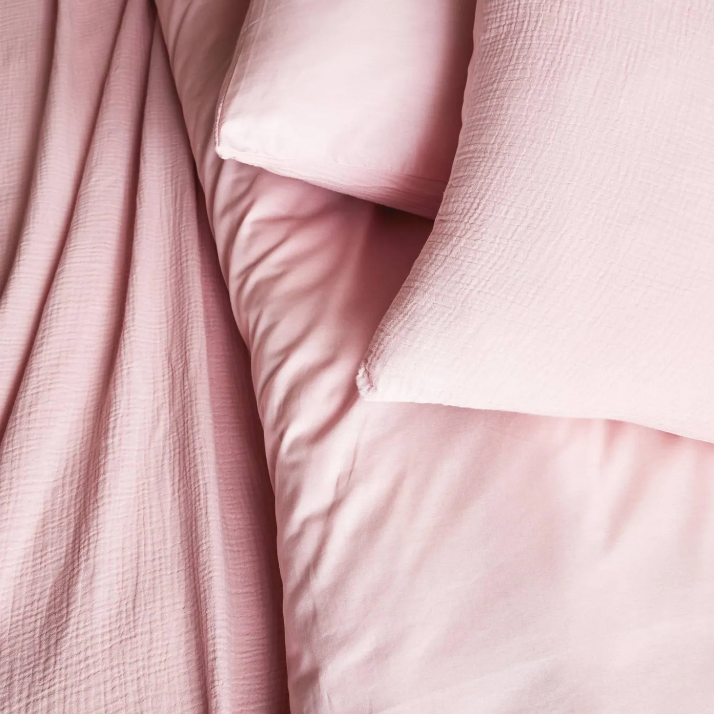 Roze bedlinnenset - Alix