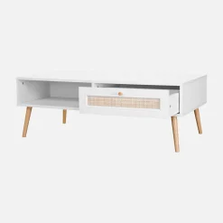 Salontafel met rotan