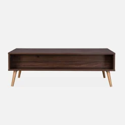 Salontafel met rotan