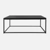 Salontafel zwart metaal design - Industrielle