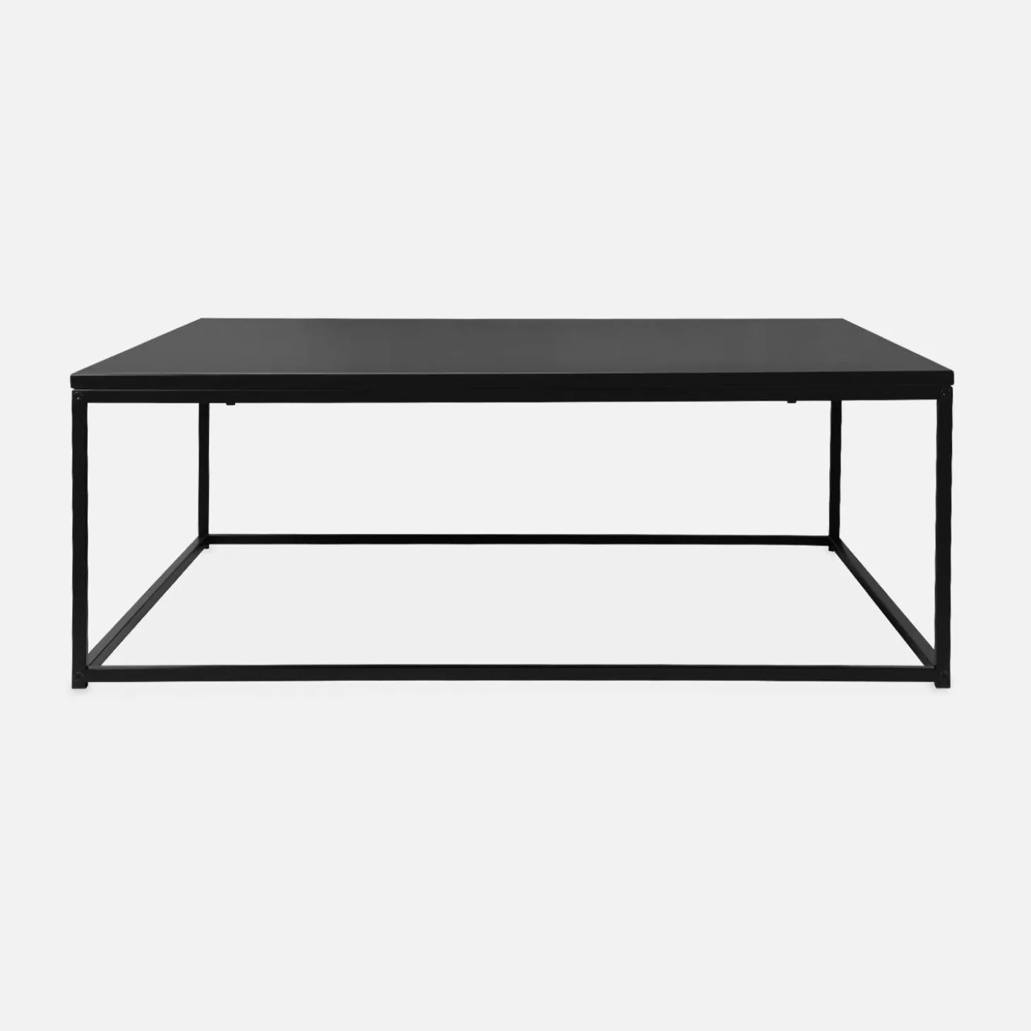 Salontafel zwart metaal design - Industrielle