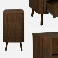Scandinavisch kastje met 3 lades 80cm
