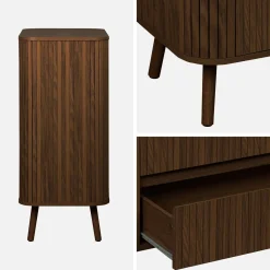 Scandinavisch kastje met 4 lades 80cm