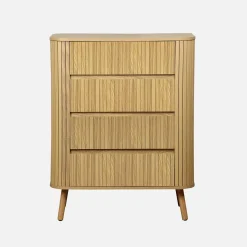 Scandinavisch kastje met 4 lades 80cm