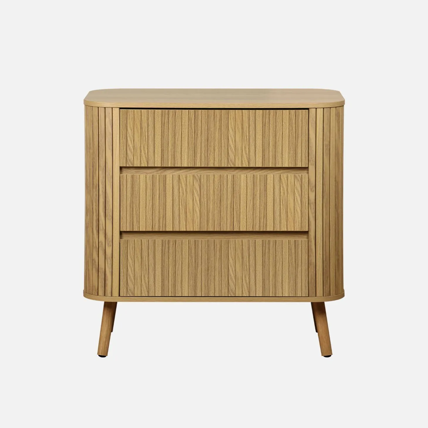 Scandinavisch kastje met 3 lades 80cm
