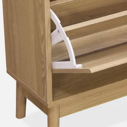 Schoenenkast met 3 kleplades 75cm