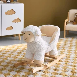 Schommelstoel schaap voor kinderen