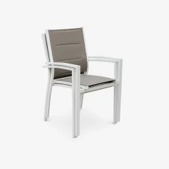 Set aluminium tuin armstoelen