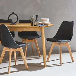 Set van 6 eetkamerstoelen, 42x55x81cm