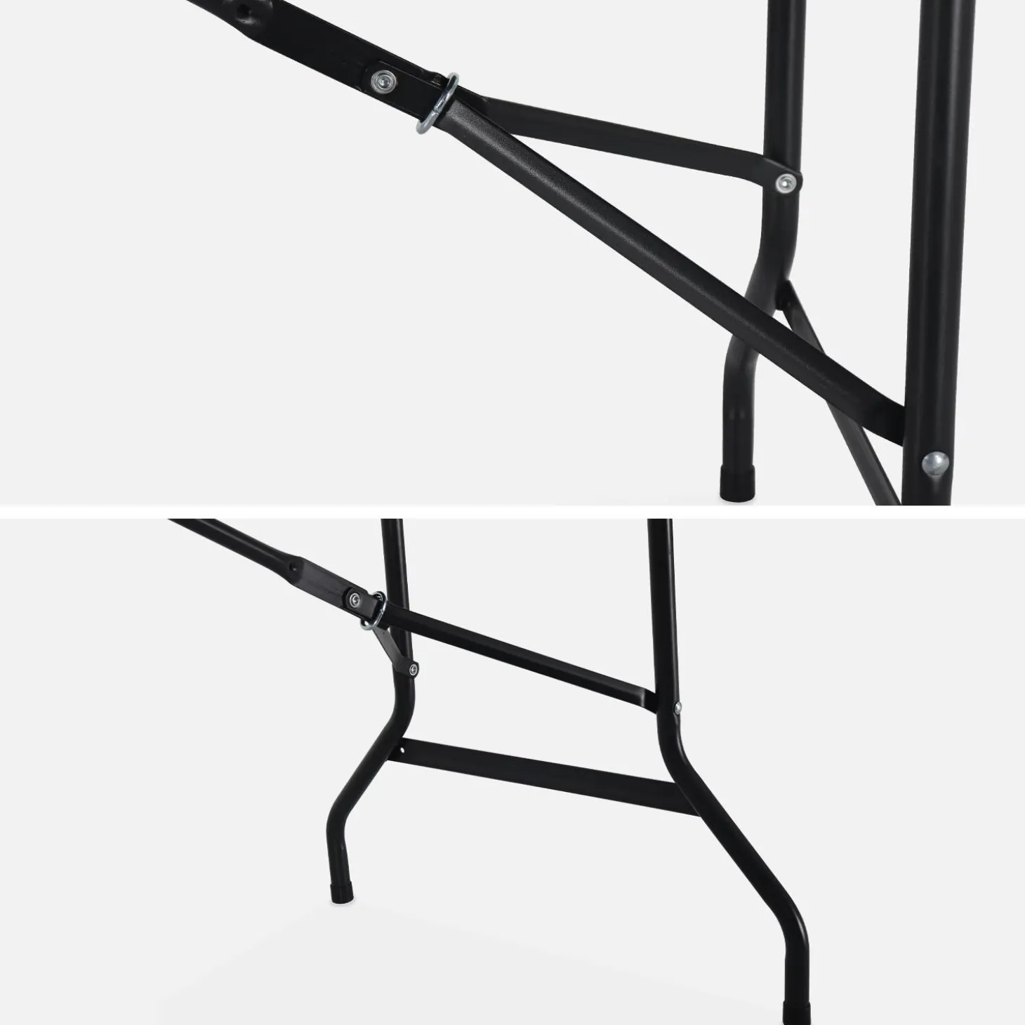 Set van 2 inklapbare tafels 180cm