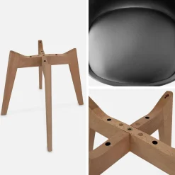 Set van 4 kuipstoelen
