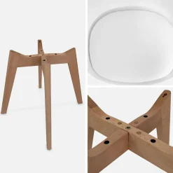 Set van 4 kuipstoelen