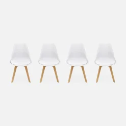 Set van 4 kuipstoelen