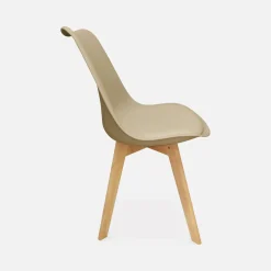 Set van 4 kuipstoelen