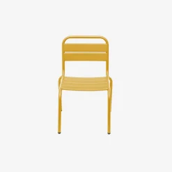 Set van 2 metalen kinderstoelen