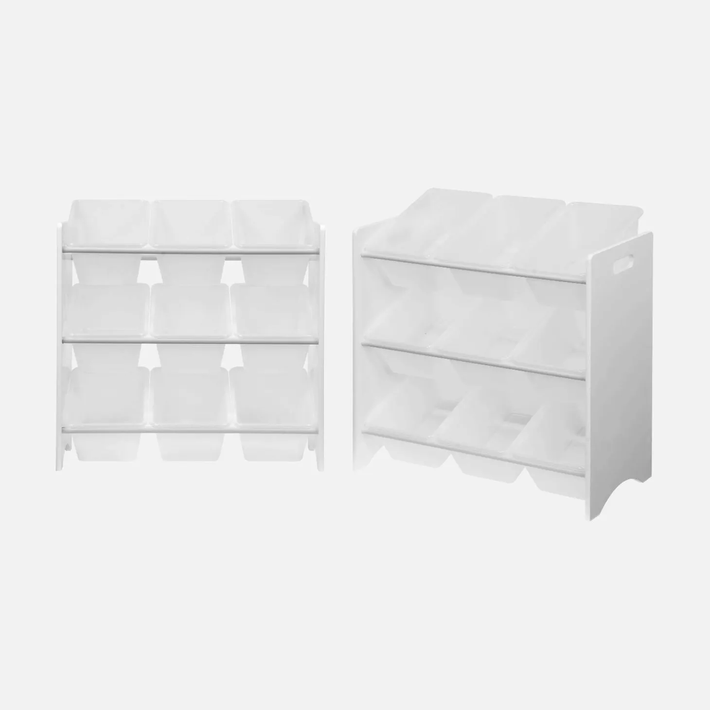 Set van 2 opbergkasten voor kinderen, 64x29,5x60cm