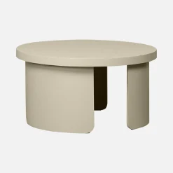 Set van 2 ronde nesttafels, salontafel