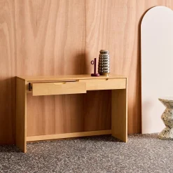 Sidetable houtdecor 2 lades 120cm