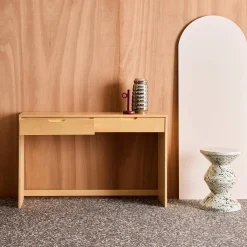 Sidetable houtdecor 2 lades 120cm