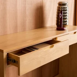 Sidetable houtdecor 2 lades 120cm