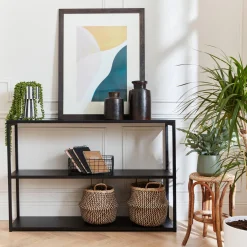 Sidetable metaal 3 planken 120cm