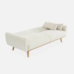 Slaapbank, 2-persoons bouclé