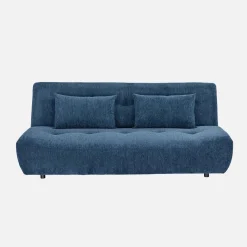 Slaapbank van chenille stof met 3 zitplaatsen