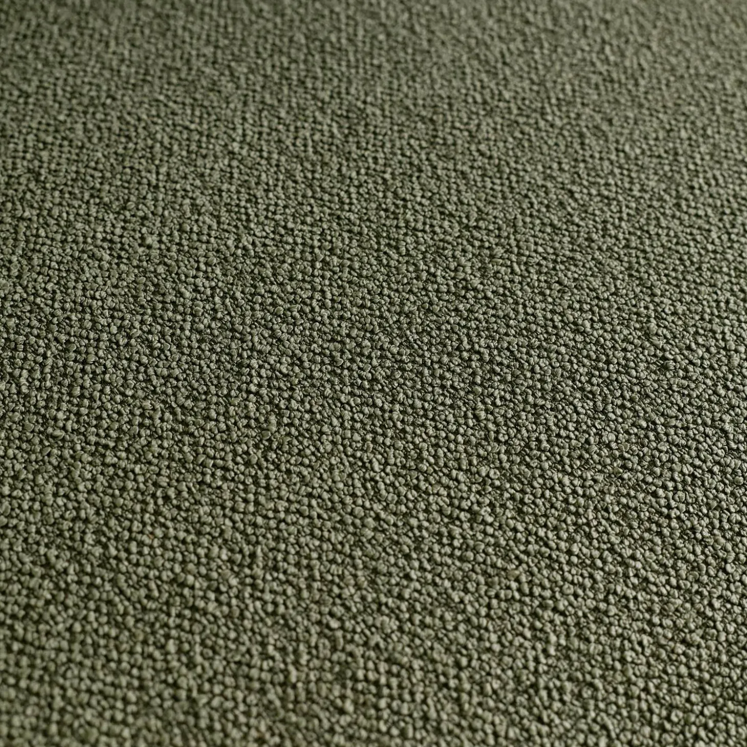 Slaapbank 2-zits rubberhout walnootkleur en bouclé-stof