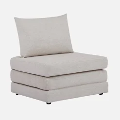 Slaapfauteuil convertible chenille stof 1 plaats