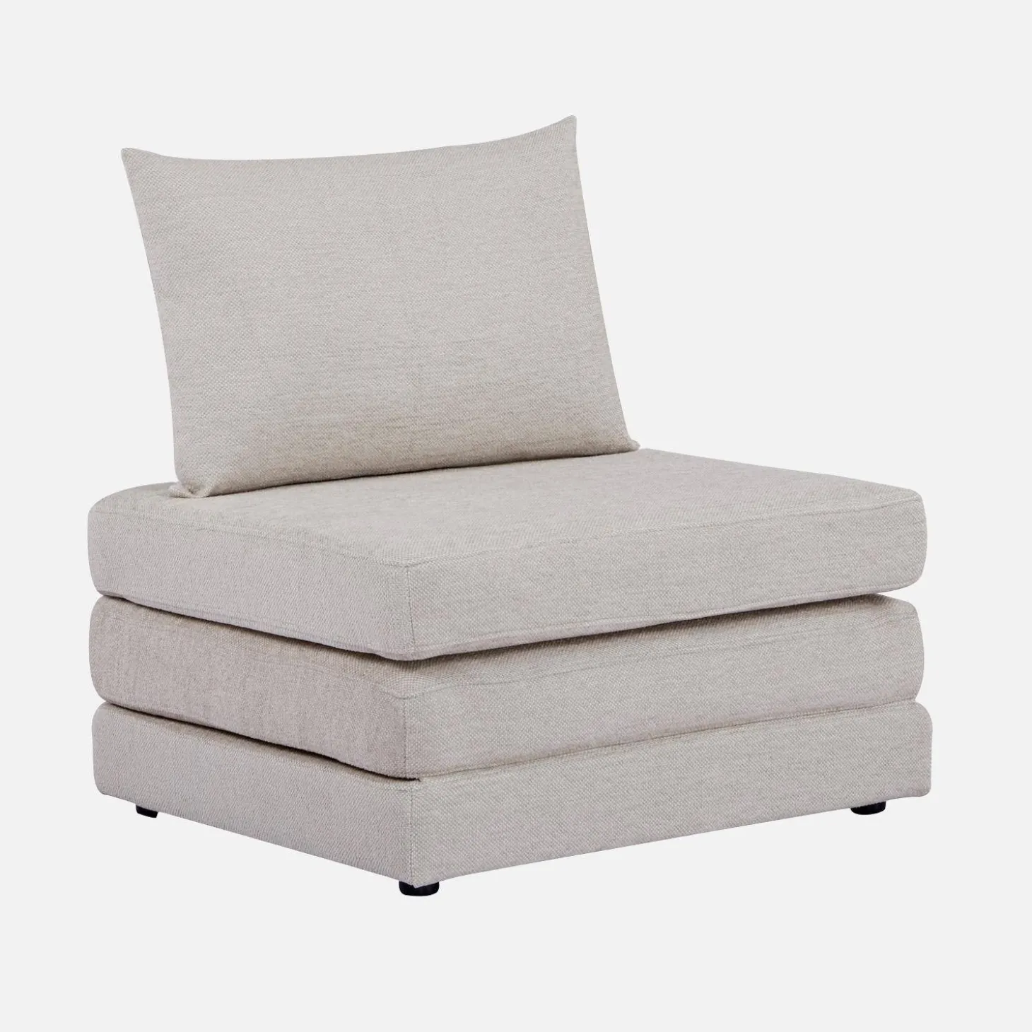 Slaapfauteuil convertible chenille stof 1 plaats